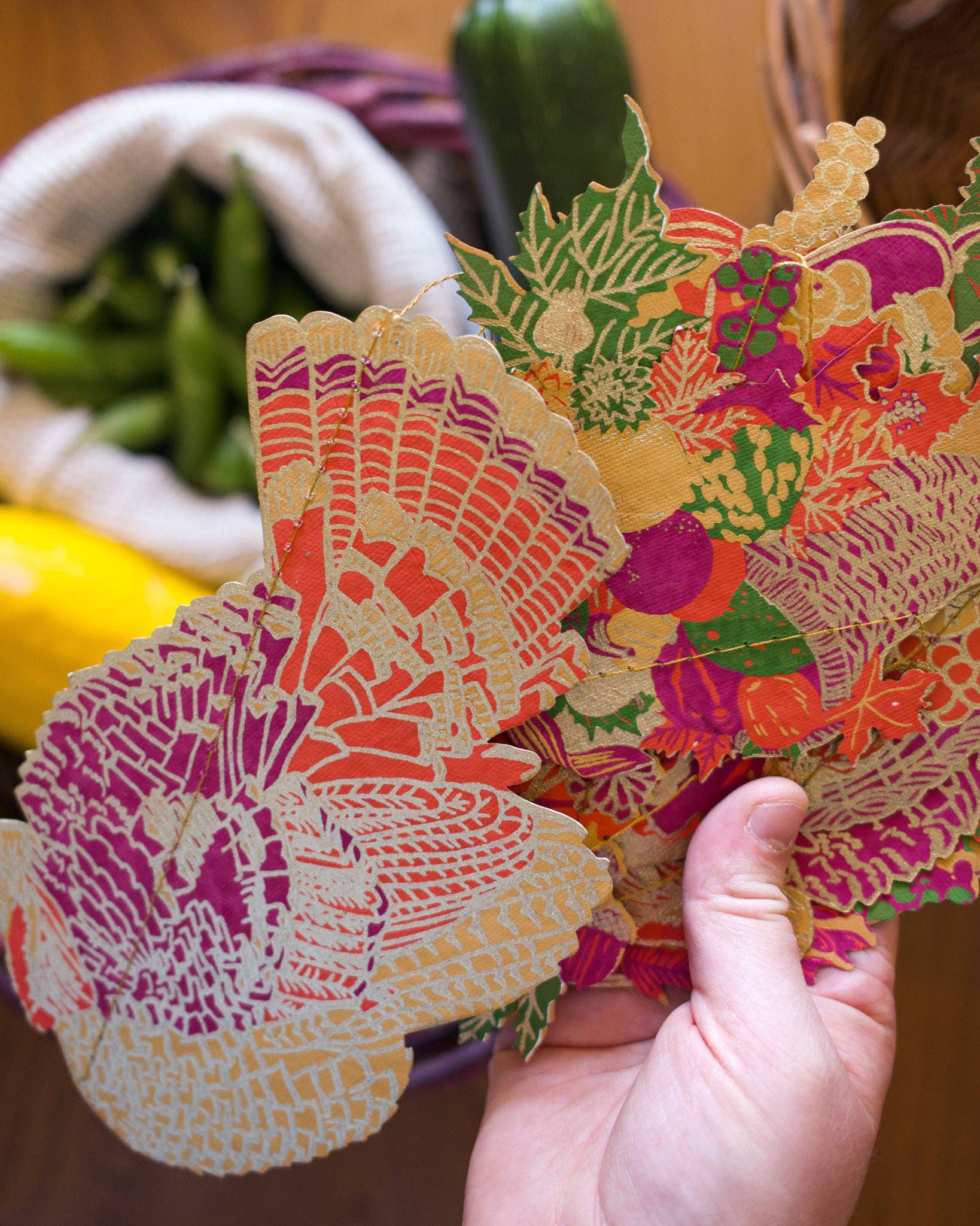 East End Press – wholesale Bunting/garland – Thanksgiving Sewn Garland14