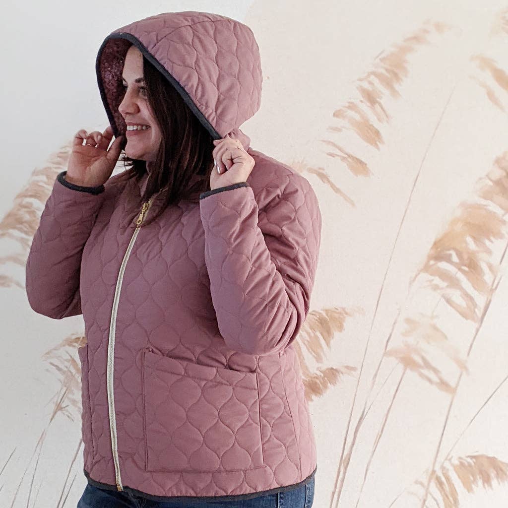 Super Bison - Wholesale Craft Sewing Kit - Happiness Puffer Jacket Pattern from size 32 to 5216