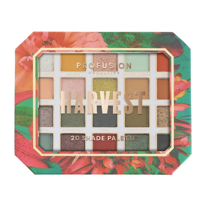 VIAI Beauty - Wholesale Eyeshadow Palette - Superbloom | Harvest 20-Shade Palette