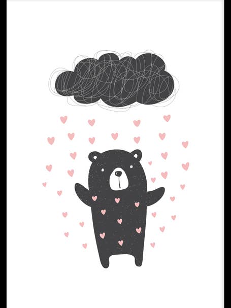 Poster Liefdes Regen voor wholesale door Wallified