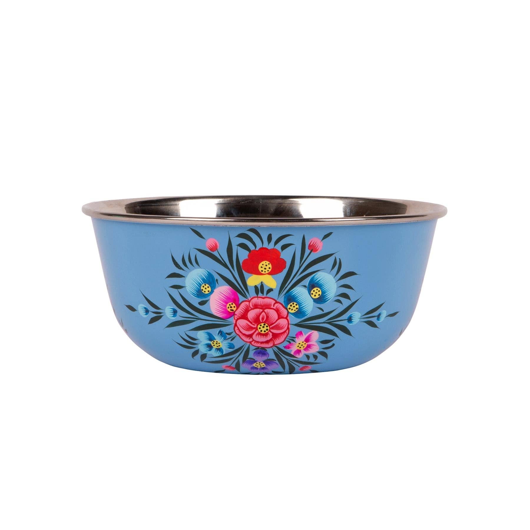 Rinkit Ltd – Tigela por atacado – Pansy Taça Piquenique Aço Inoxidável 16.5cm - By BillyCan11