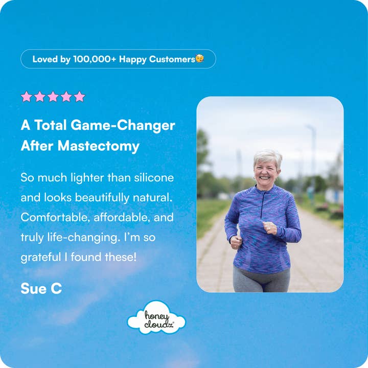 Honey Cloudz - Wholesale Bra Inserts - Women's - Teardrop Breast Form – Post-Mastectomy13