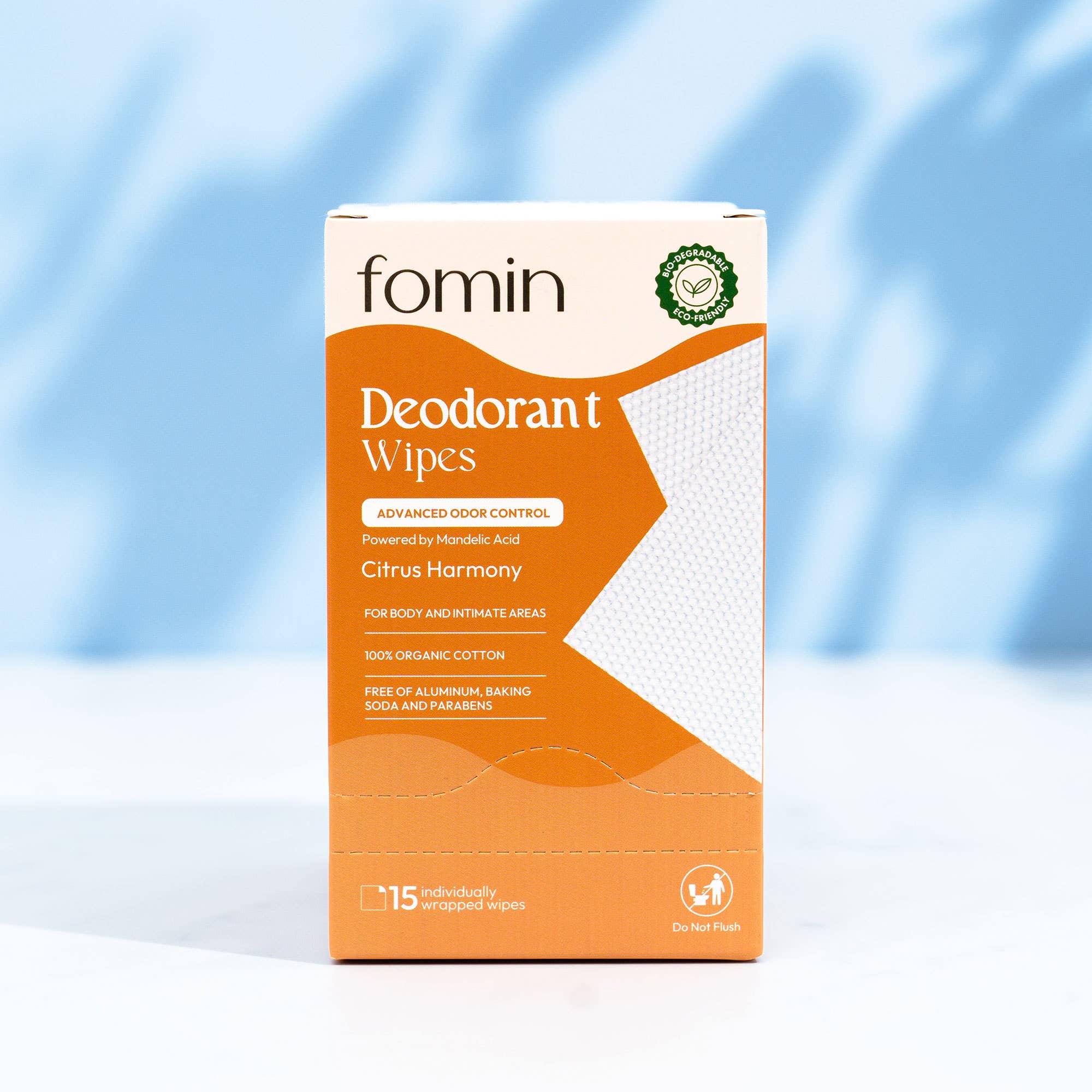 Fomin - Wholesale Face & Body Wipes - Acidified Deodorant Wipes2