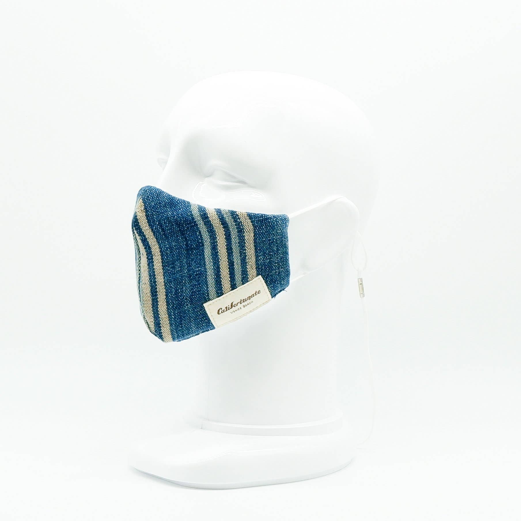 Maskdanna by Califortunate - Wholesale Protective Face Mask/Shield - MVSK VINTAGE DENIM LIGHT1