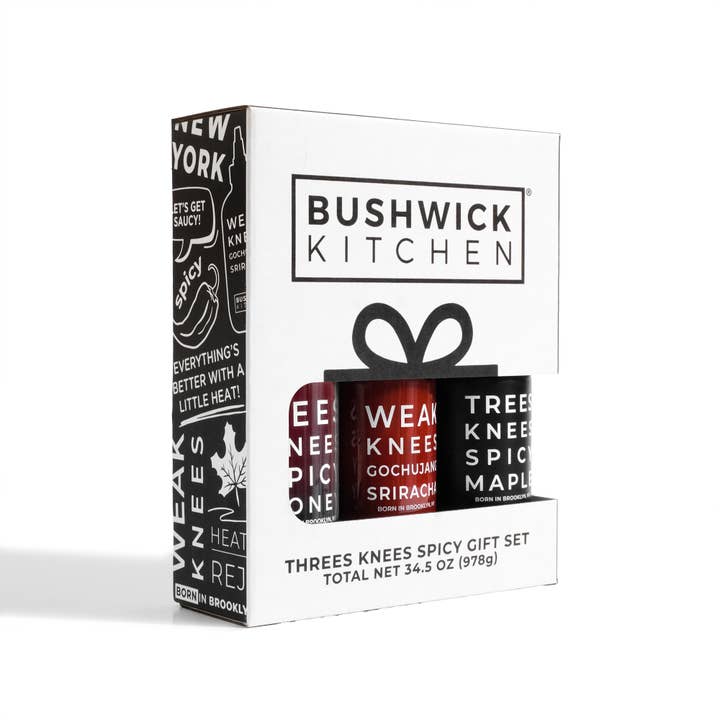 Bushwick Kitchen - Wholesale Hot Sauce - Threes Knees Spicy Gift Set