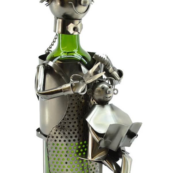 Porte-bouteille de vin coiffeur pour la vente par Three Star IM/EX Inc.