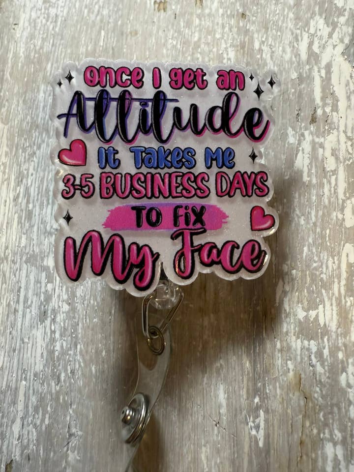 Badge ReeL 5 à 7 jours pour réparer mon visage pour la vente par The Wild Poppy