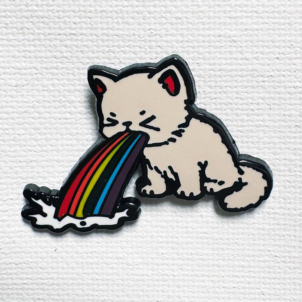 Strike Gently - Wholesale Lapel Pin/Button - Vom Cat Pin0