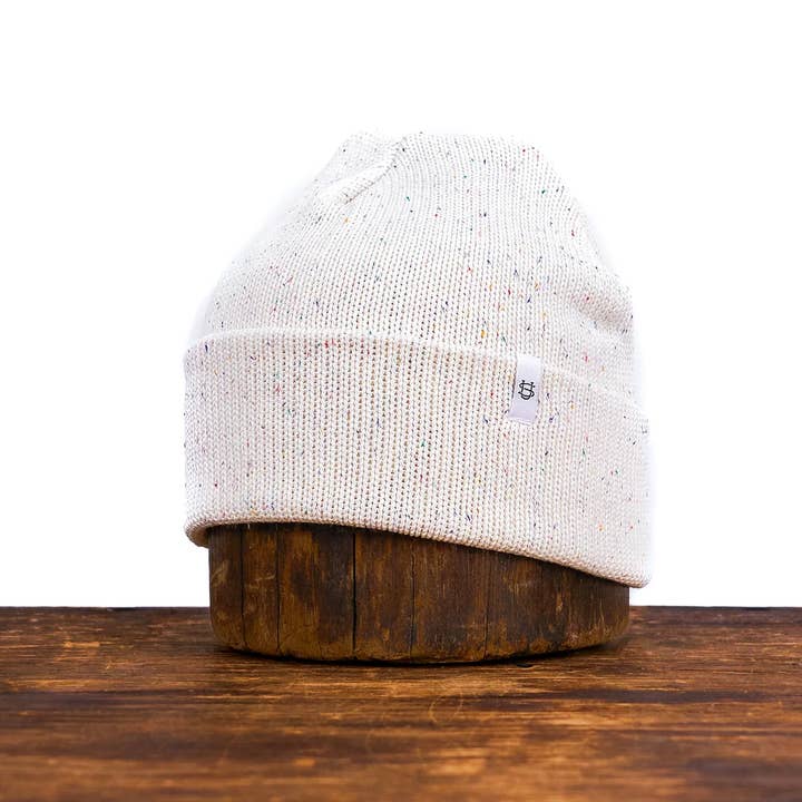 Upstate Stock - Vendita all'ingrosso Berretto - Unisex - Berretto Confetti Easy Fit in cotone riciclato super fine