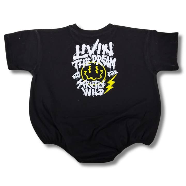 Livin The Dream T-Shirt Romper for wholesale by Strictly Wild
