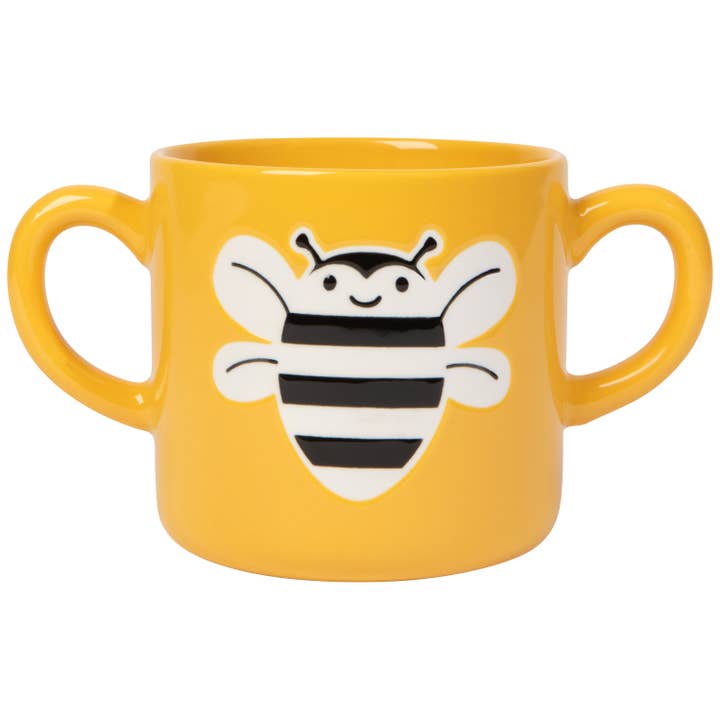 Bumblebee Double-Handle Mug for wholesale by Danica Jubilee