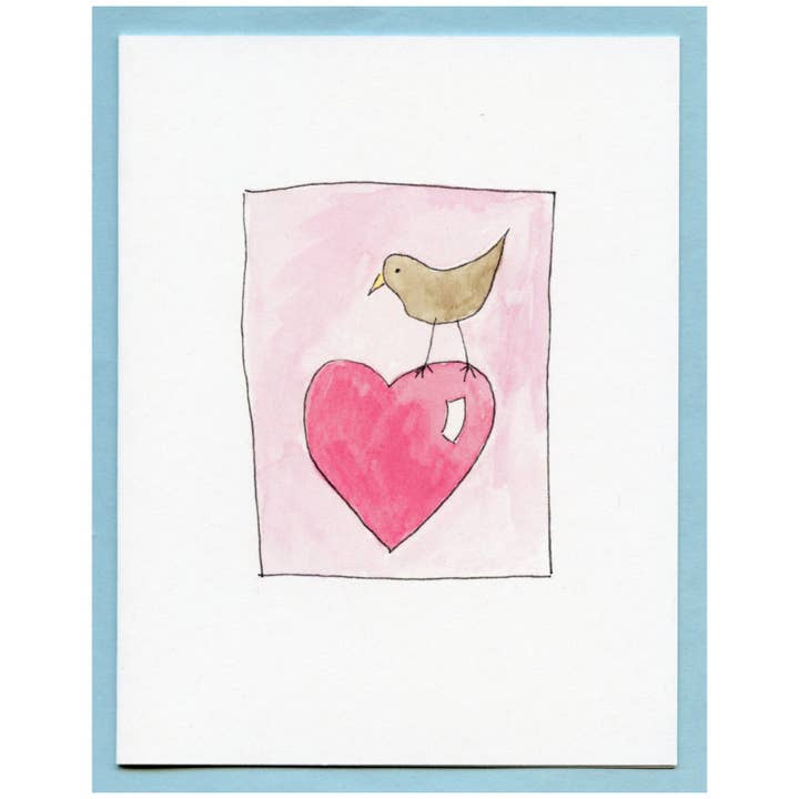 Valentim pássaro marrom por atacado de Zucchini Fish