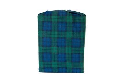 Navy Green Blackwatch Plaid Duvet Cover Set for wholesale on Faire2