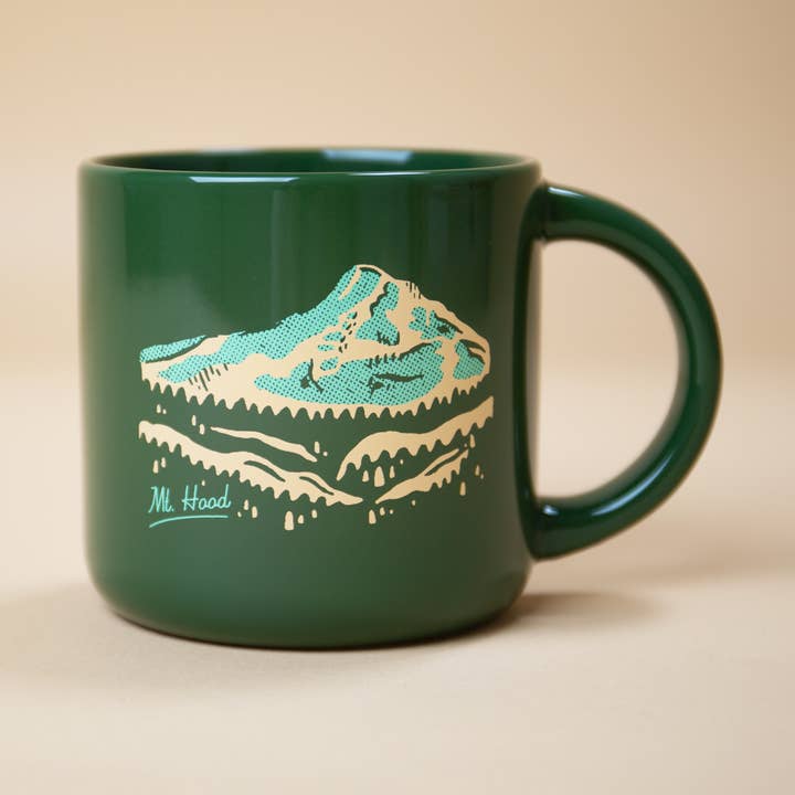 Retro Mt. Hood Mug for wholesale by Tender Loving Empire