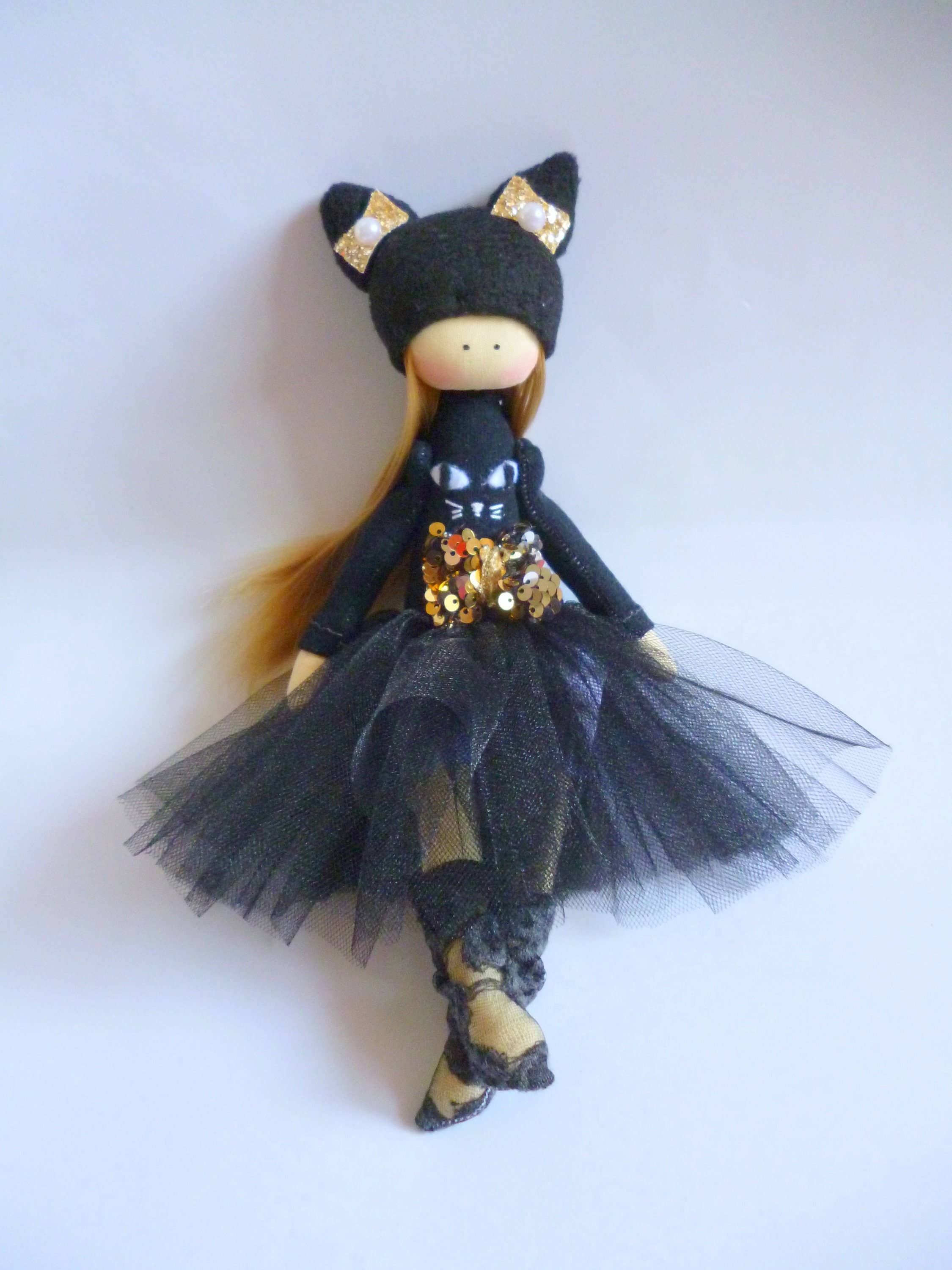 ChernikovaNataliya - Venta al por mayor Muñeca - Niños - Muñeca creativa de tela con falda voluminosa, regalo perfecto4