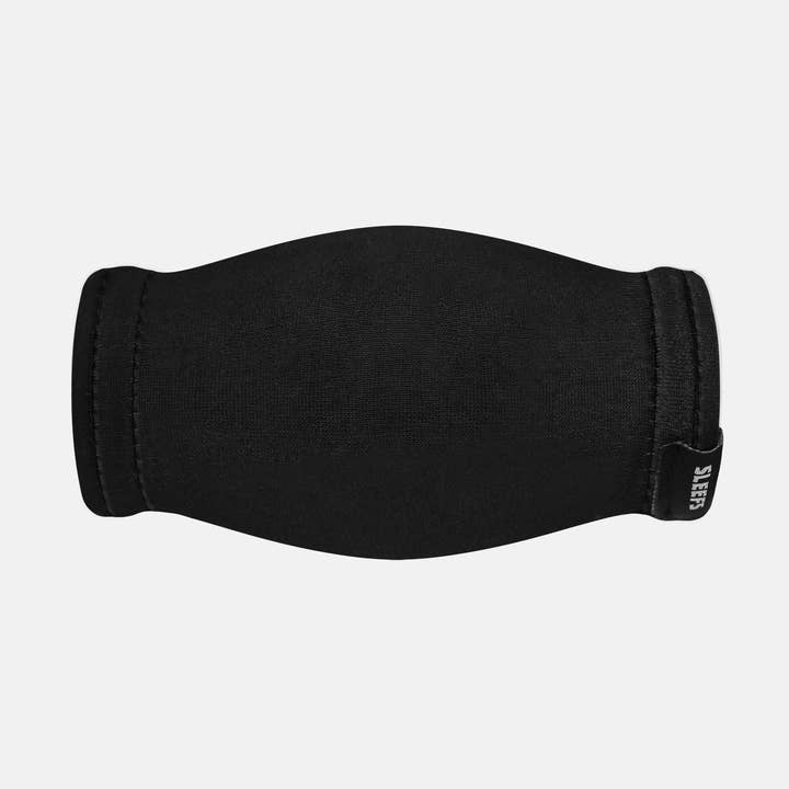 Basic Black Chin Strap Cover for wholesale by Sleefs