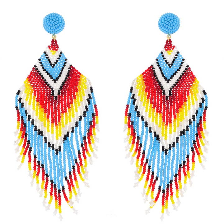 Timson Tassel Earrings for wholesale by Eeyou Istchee Clothing Co.