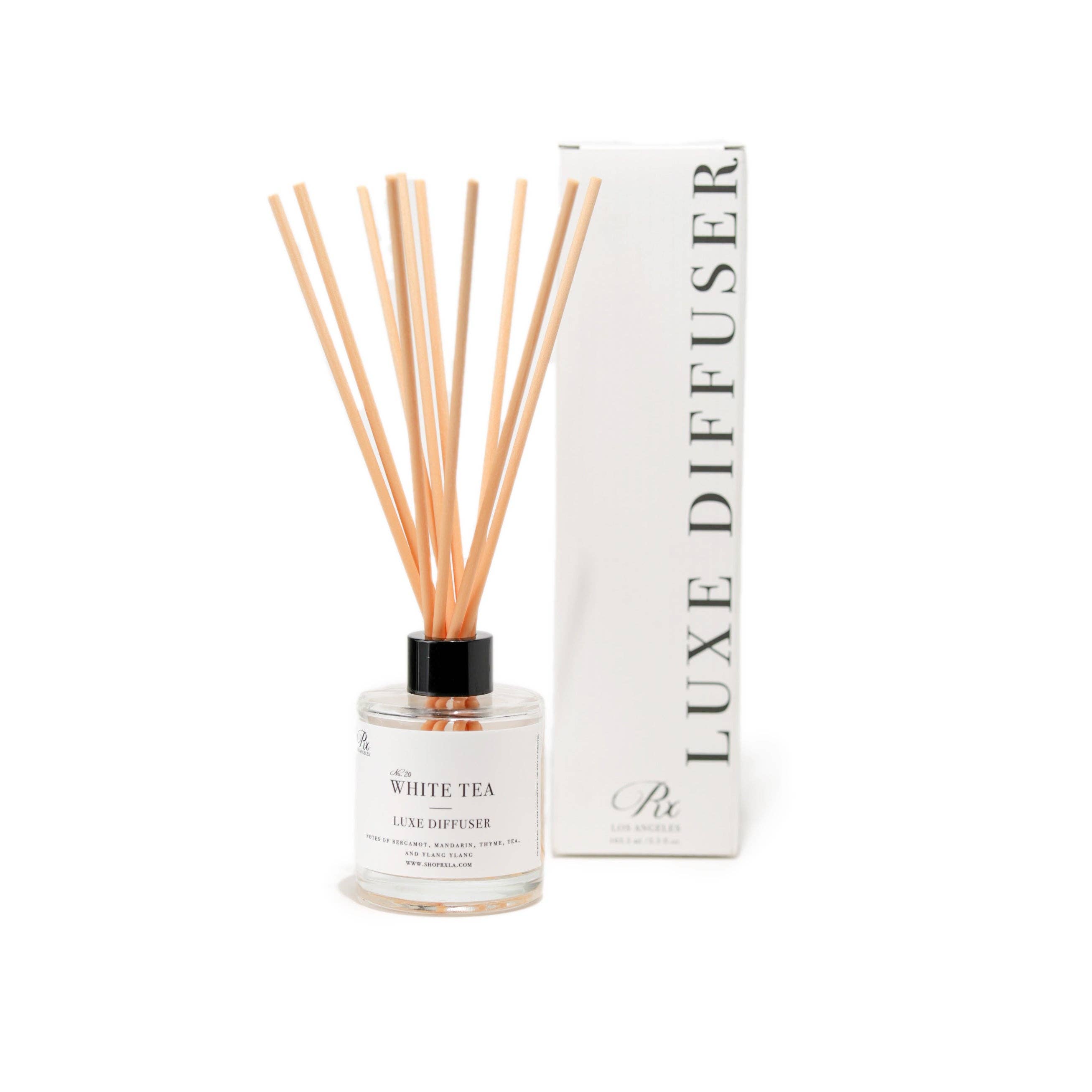 RXLA the brand - Wholesale Reed Diffuser - White Tea- Reed Diffuser