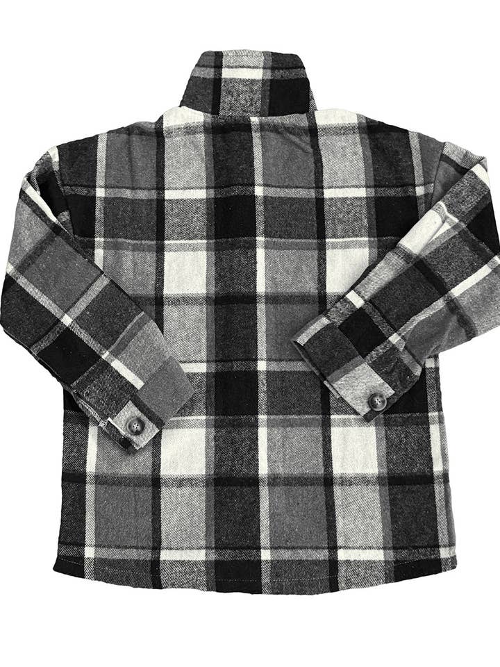 Aria Romance - Wholesale Cardigan - Women's - Checkered Shawl Collar Cardigan17