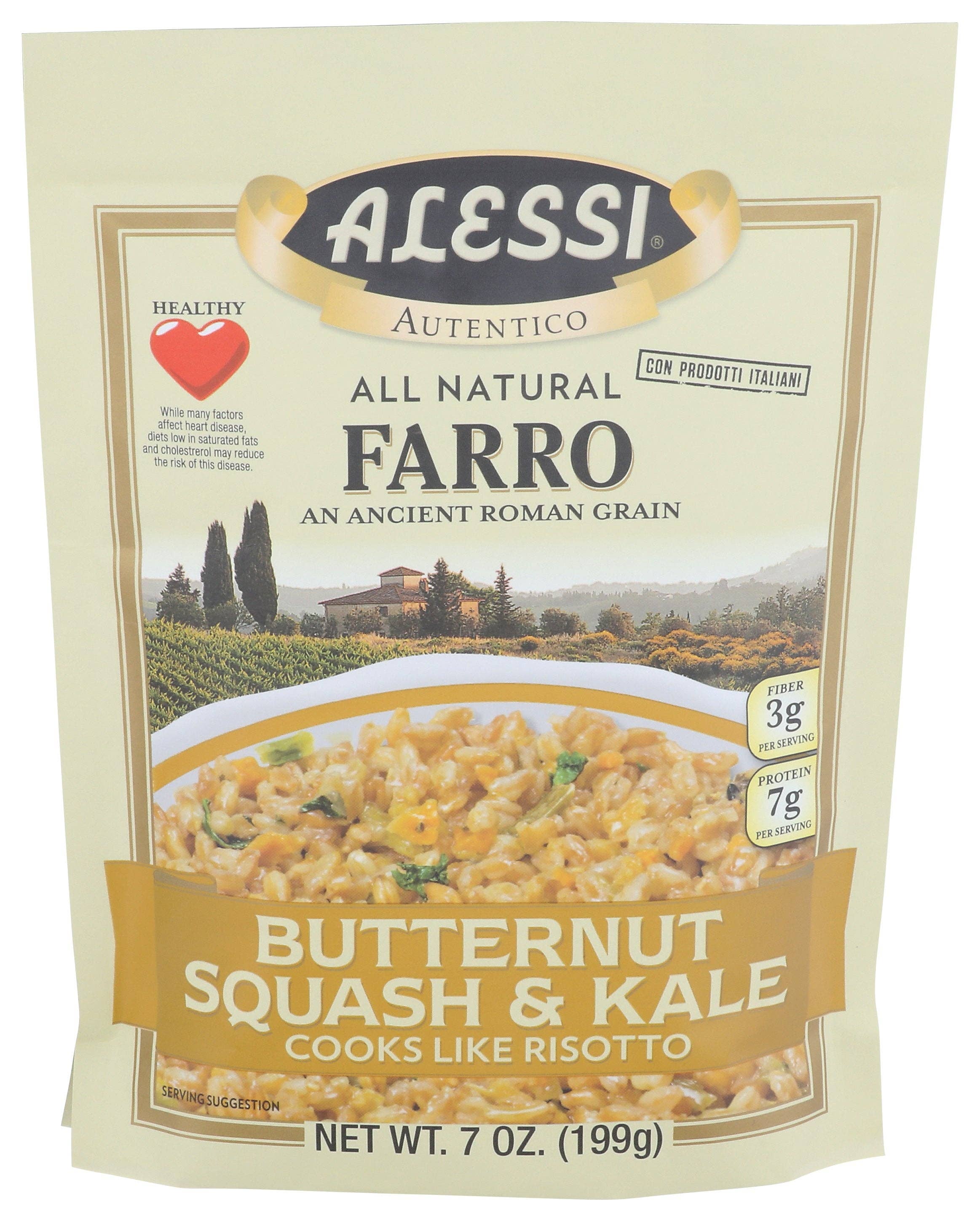 Everyday Supply Co - Wholesale Pasta - ALESSI FARRO WITH BUTTERNUT - Case of 60