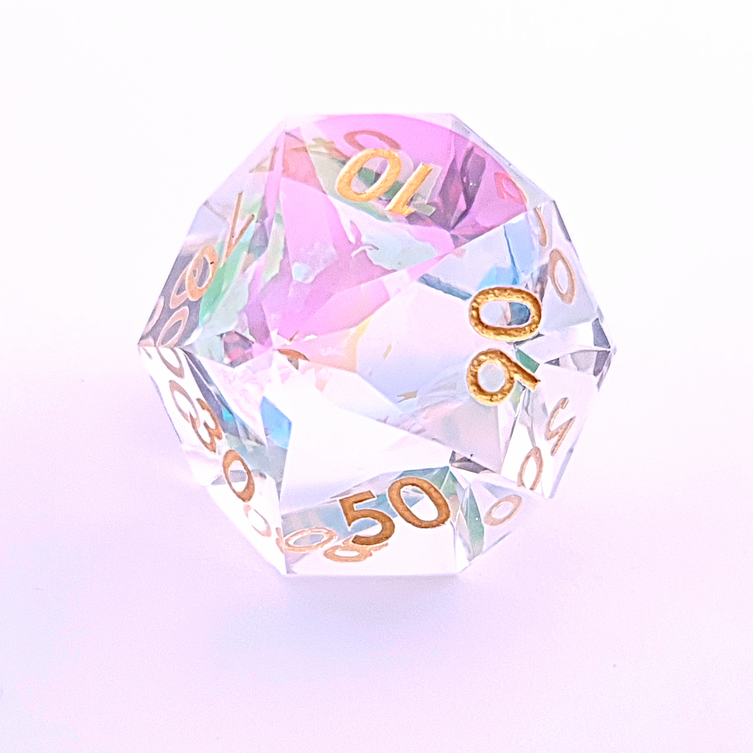 Tabletop Dominion Limited – wholesale Dice – Planar Prism | Diamond Cut Sharp Edge Resin | 7 Piece Dice Set1