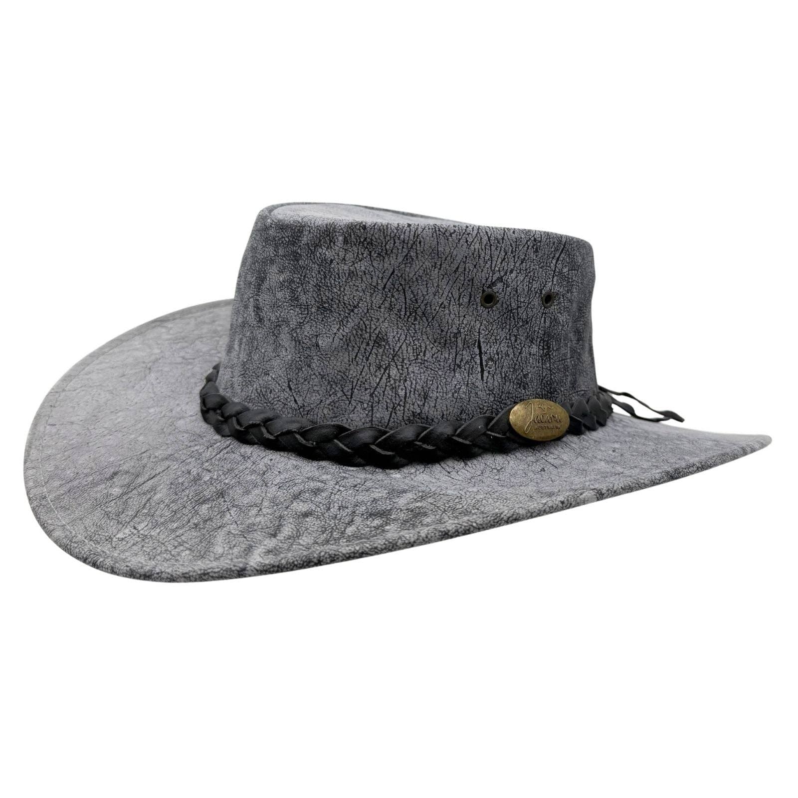 Jacaru Australia - Wholesale Cowboy Hat - Unisex - Jacaru 1172 Kangaroo Hat Stonewash2