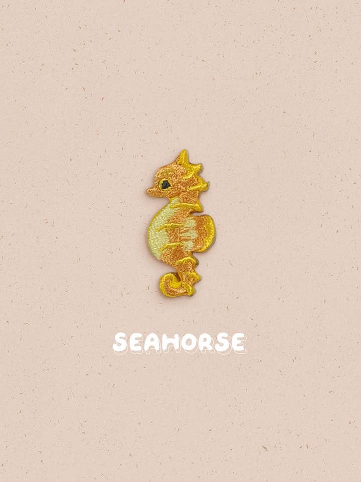 Broche à broder Seahorse pour la vente par Ivycdraws