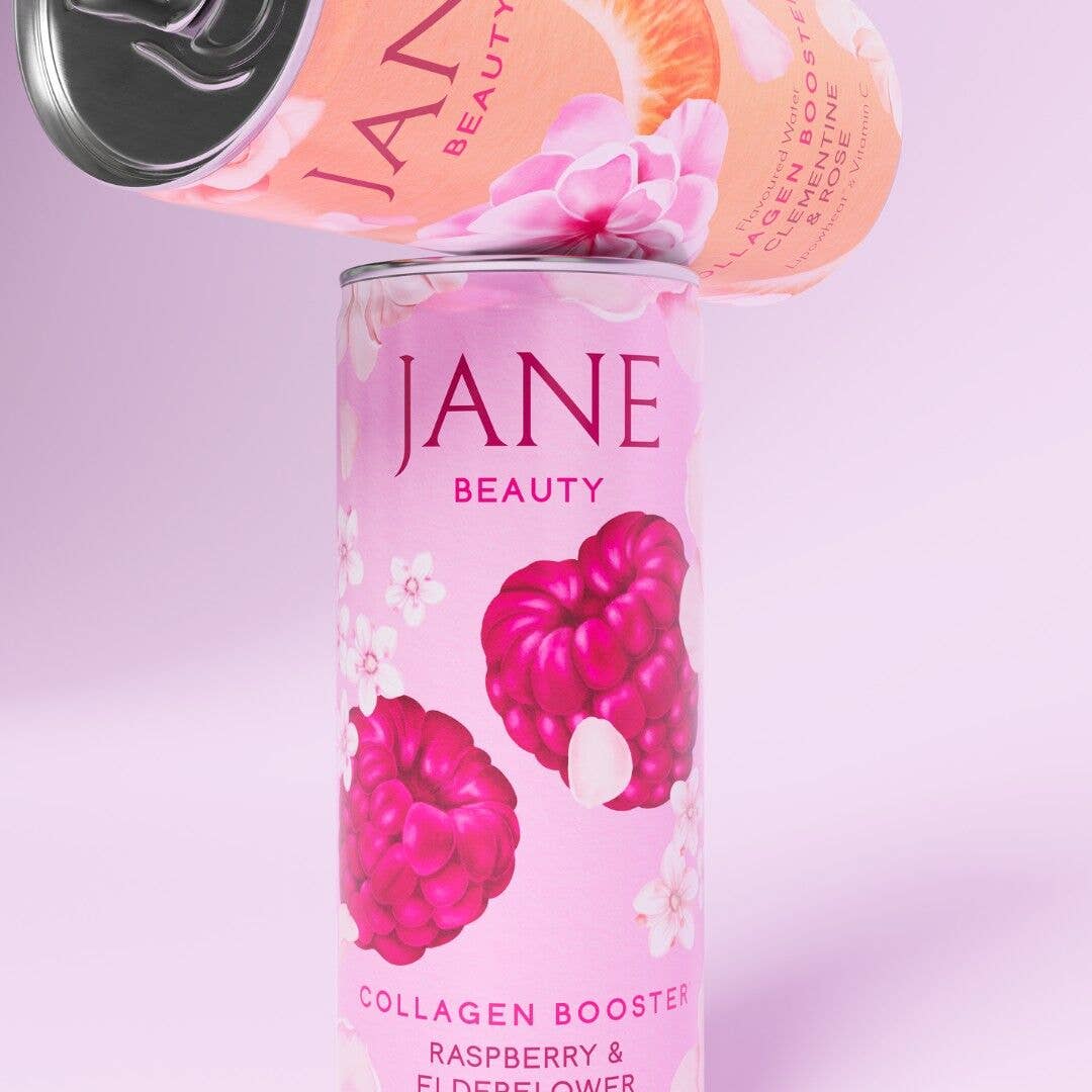 JANE - Wholesale Drink Mix - Beauty Drink Collagen Booster Raspberry Elderberry 25cl x242