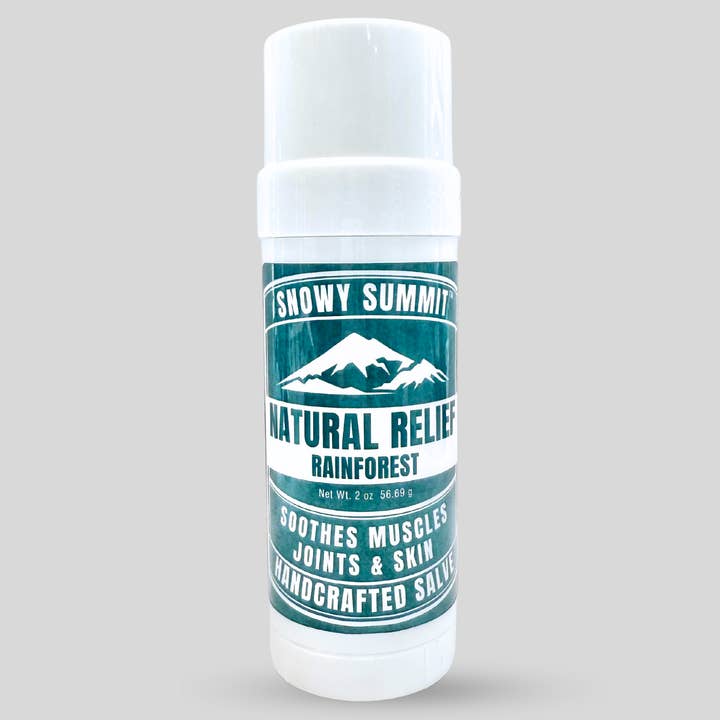 Snowy Summit Natural Relief Rainforest Salve Stick for wholesale by Snowy Summit