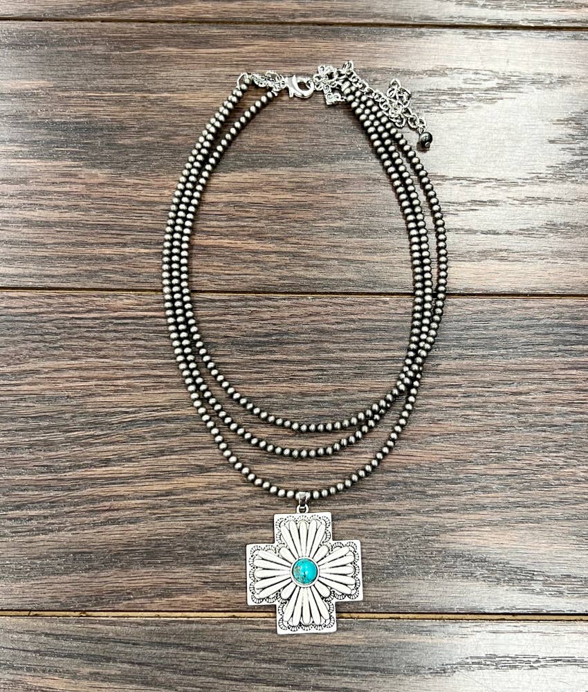 ISAC Trading Inc - Vendita all'ingrosso Collana con ciondolo/pendaglio - 735875, Collana Concho Fatta a Mano0