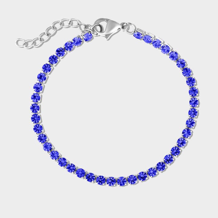 WJW – wholesale Tennis bracelet – Stainless Steel Birthstone Tennis Bracelet12