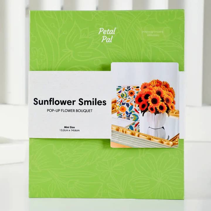 PetalPal - Wholesale Artificial flowers - Mini Sunflower Smiles Pop-Up Bouquet4