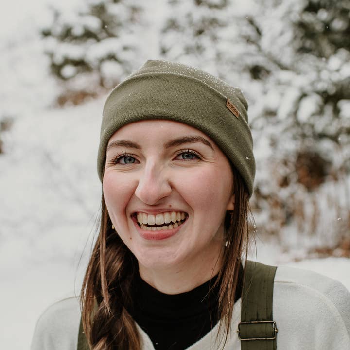 Merino cuffed beanie - Sage for wholesale by Flocon Sport