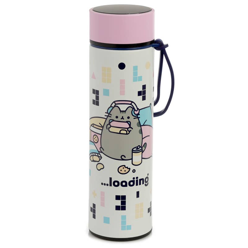 Puckator EU - Wholesale Insulated Mug/Tumbler - Pusheen Cat Gaming Thermal Bottle Digital Thermometer 450ml2