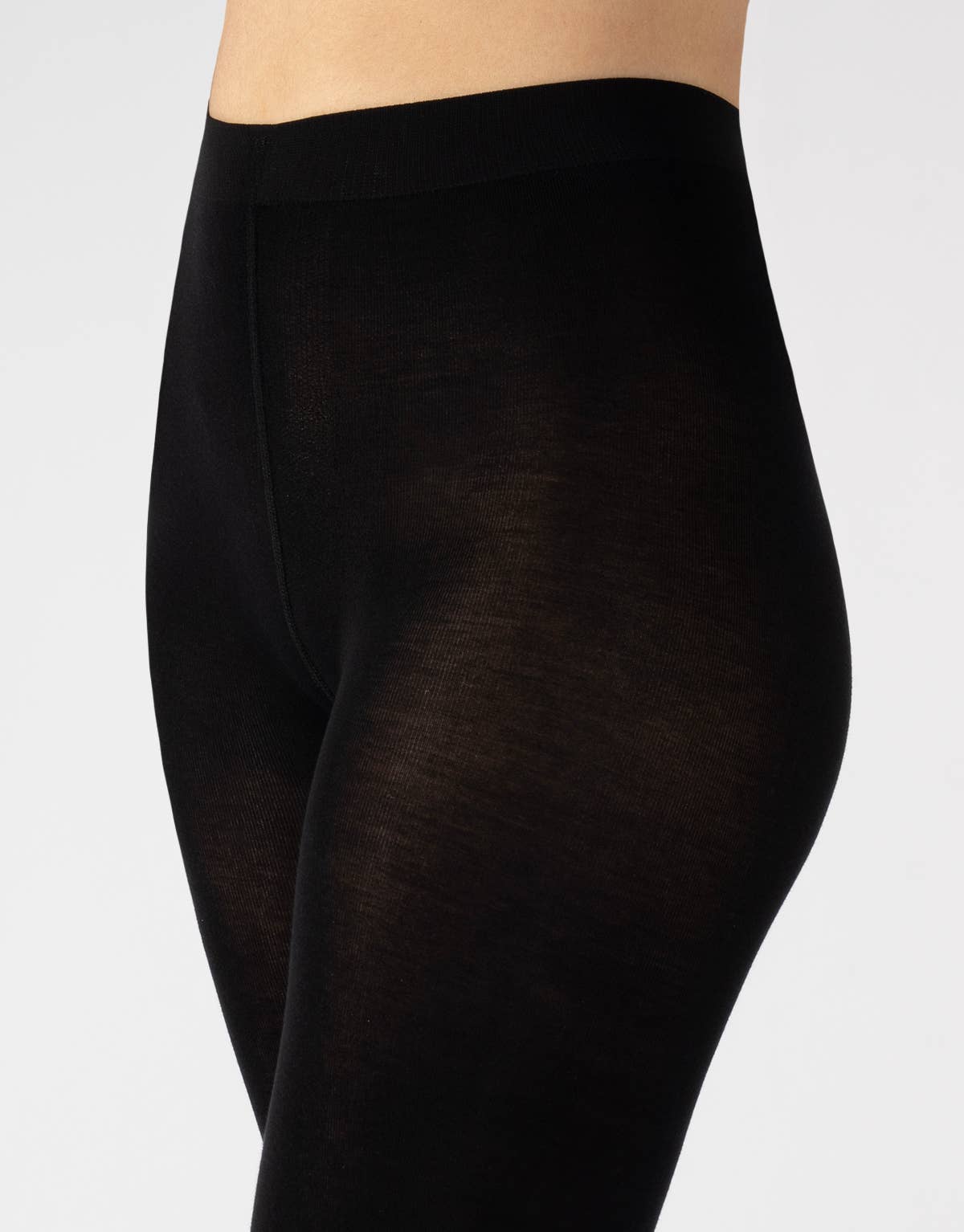 Svart Bomullstights 100 Den, Ogenomskinliga tights, Damstrumpbyxor Vinter för wholesale på Faire3