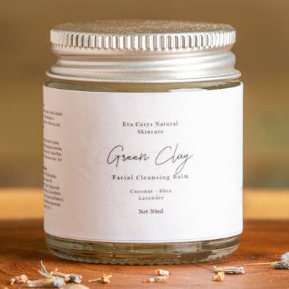 Green Clay Cleansing Facial Balm for wholesale by Hygge at Home