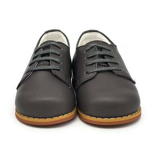 Classic Walkers - Dessus bas gris foncé pour la vente par Tippy Tot Shoes