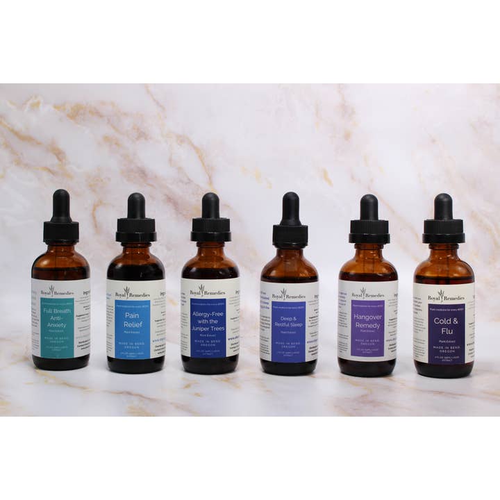 Royal Remedies LLC. – Suplemento/vitamina oral por atacado – Sem Alergia com as Árvores de Zimbro2