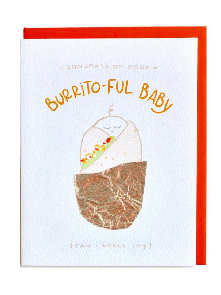 Burrito-volles neues Baby für den Großhandel von Cracked Designs