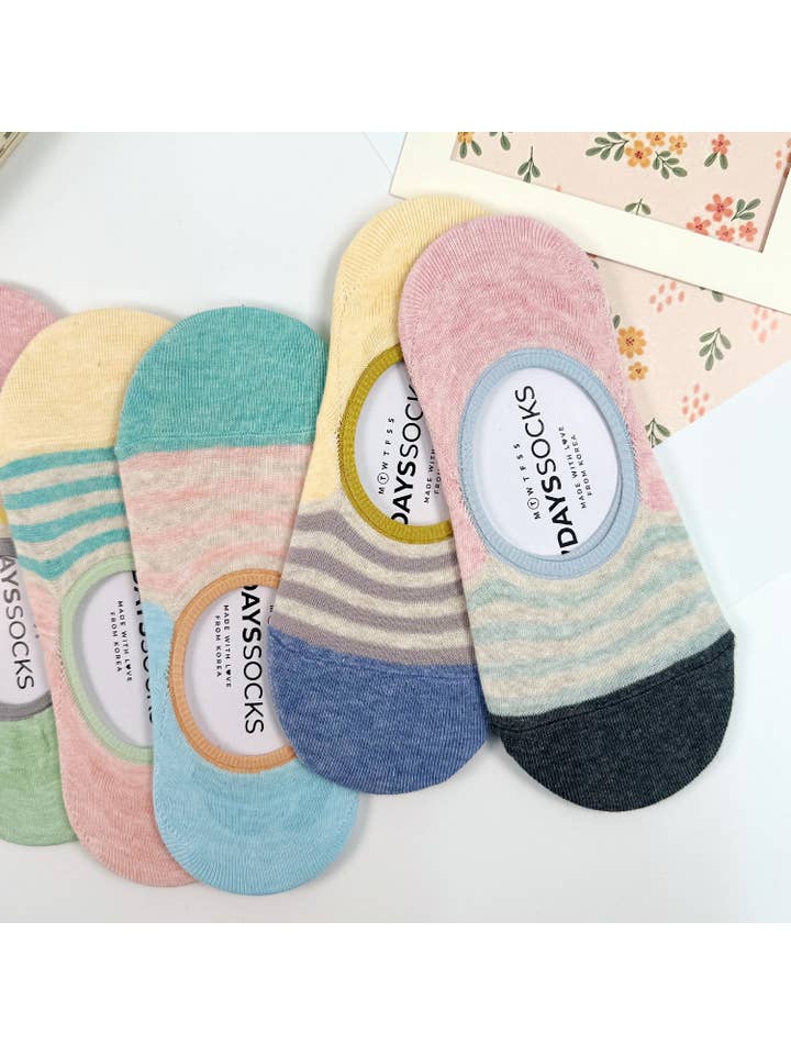 7DAYSSOCKS - Wholesale Socks - Women's - Women's No Show Candy Socks3