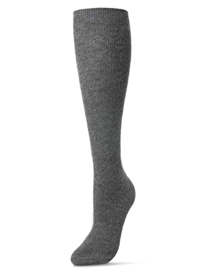 Natori Medallion Knit Wool Blend Knee Socks for wholesale by Infinity Classics International Inc.