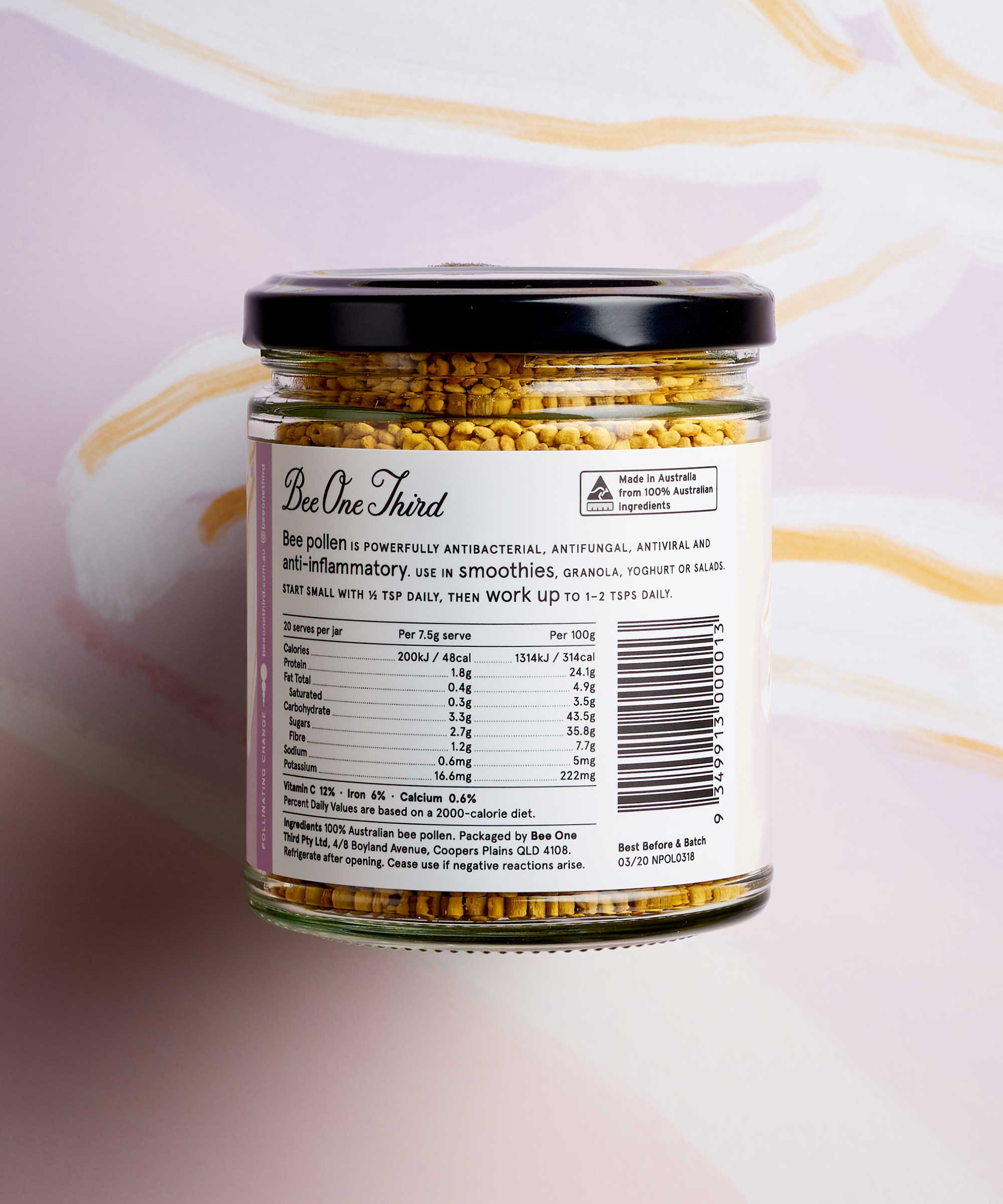 Bee One Third - Wholesale Honey - Wild Flower Bee Pollen1