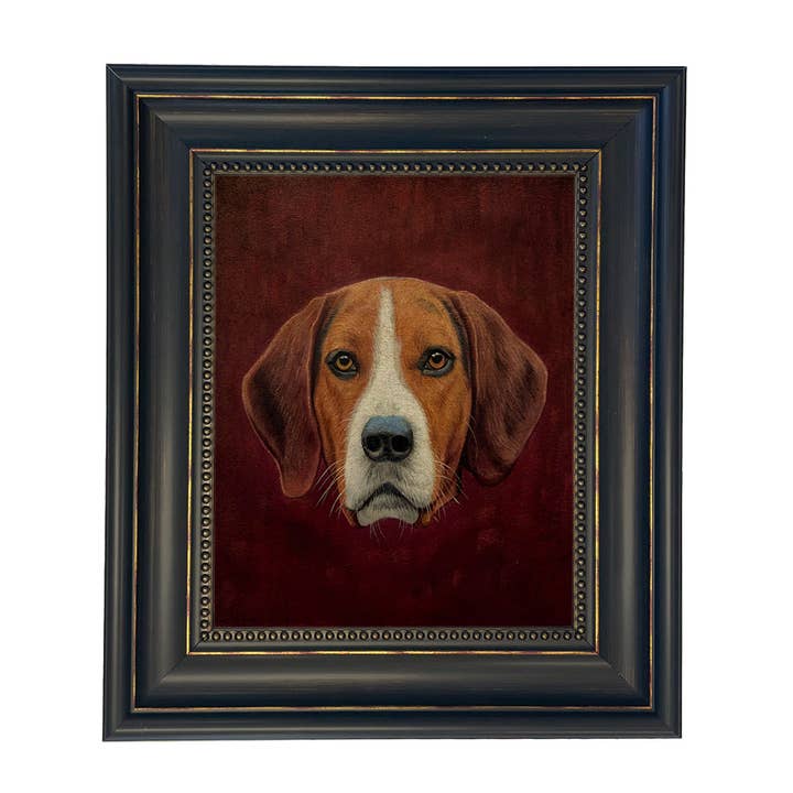 Madison Bay Co. - Historical Home Decor Reproductions - Wholesale Art Print - Fox Hound Vintage Portrait Painting Print on Canvas Wall Art48