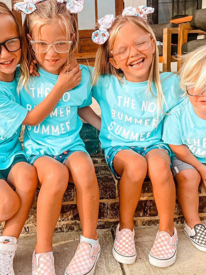 Kids Tee Shirt, No Bummer Summer for wholesale by The Wishing Elephant