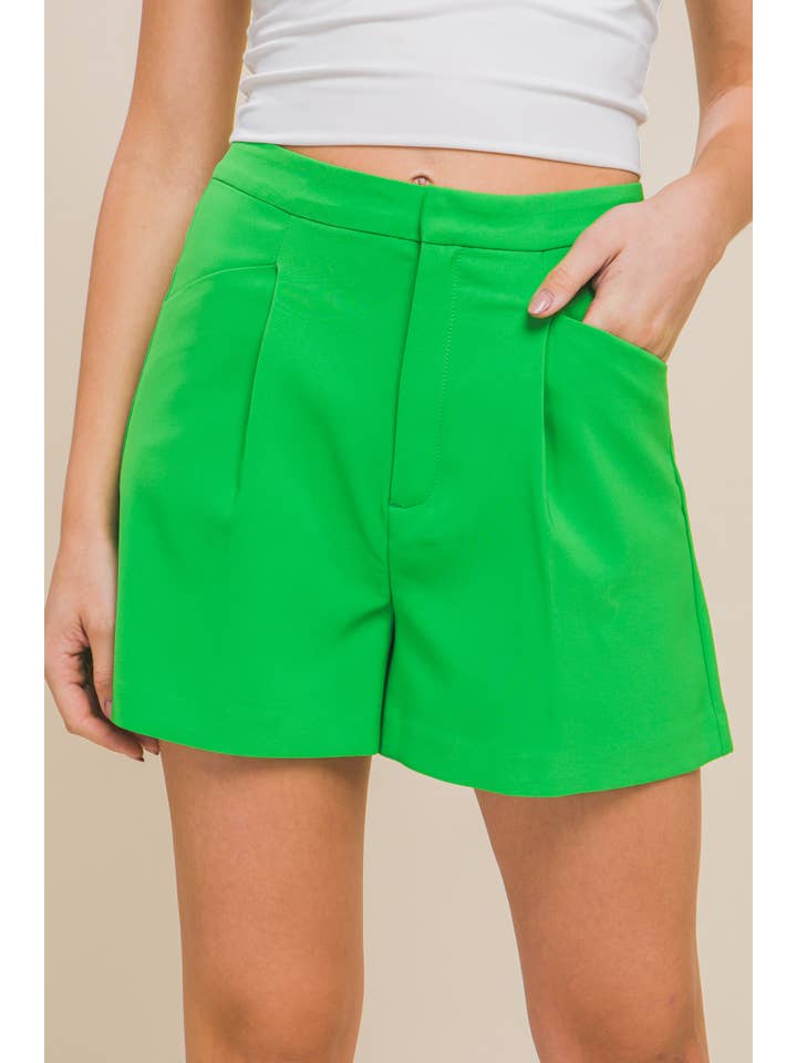 42POPS - Vente Short – femme - ",.....Shorts tissés à taille plissée avec poches8