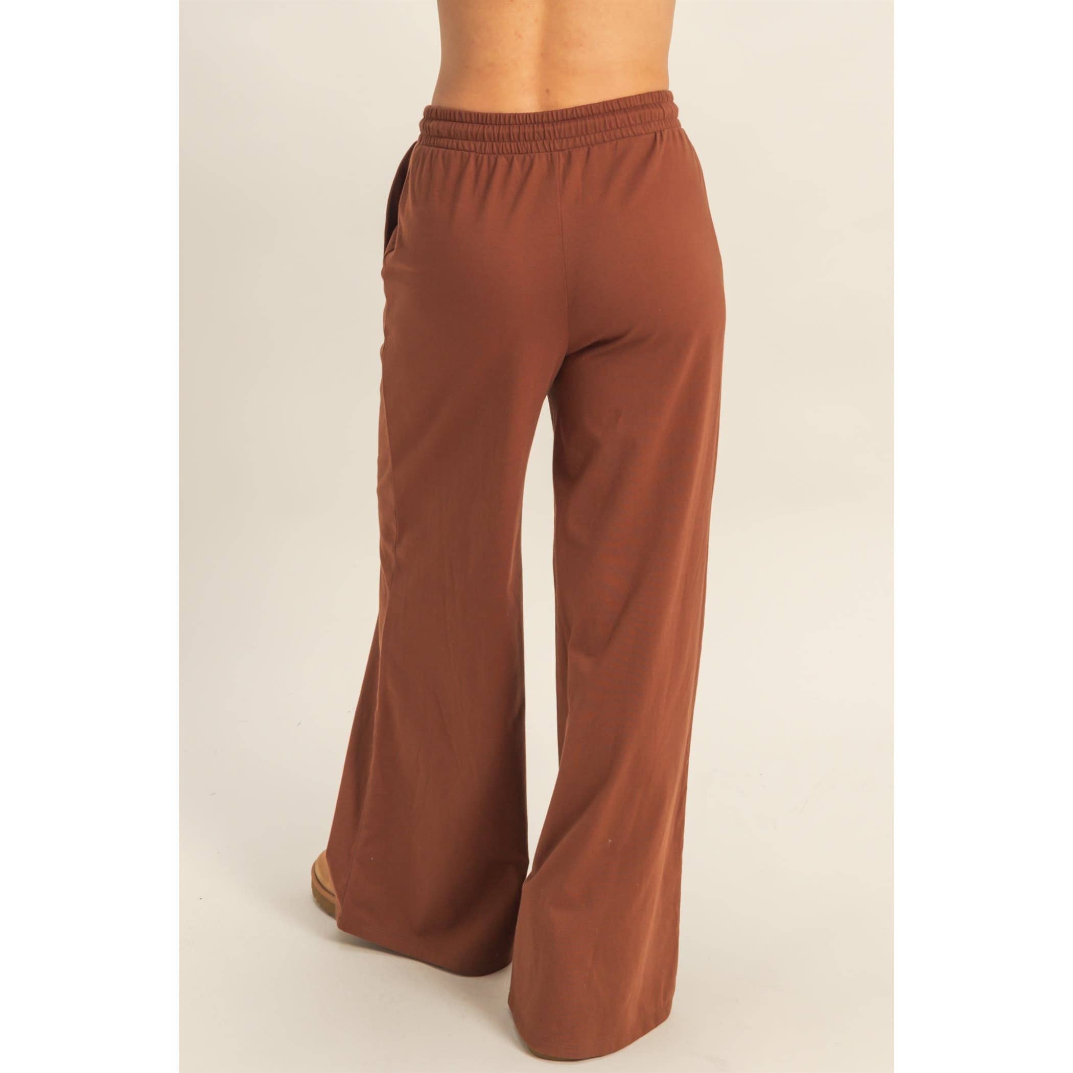 Double Zero - Vendita all'ingrosso Pantaloni sportivi/da jogging loungewear - Donna - Pantaloni larghi in cotone alla moda18