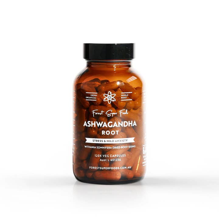 Forest Super Foods – wholesale Oral supplement/vitamin – Pure Organic Ashwagandha Capsules