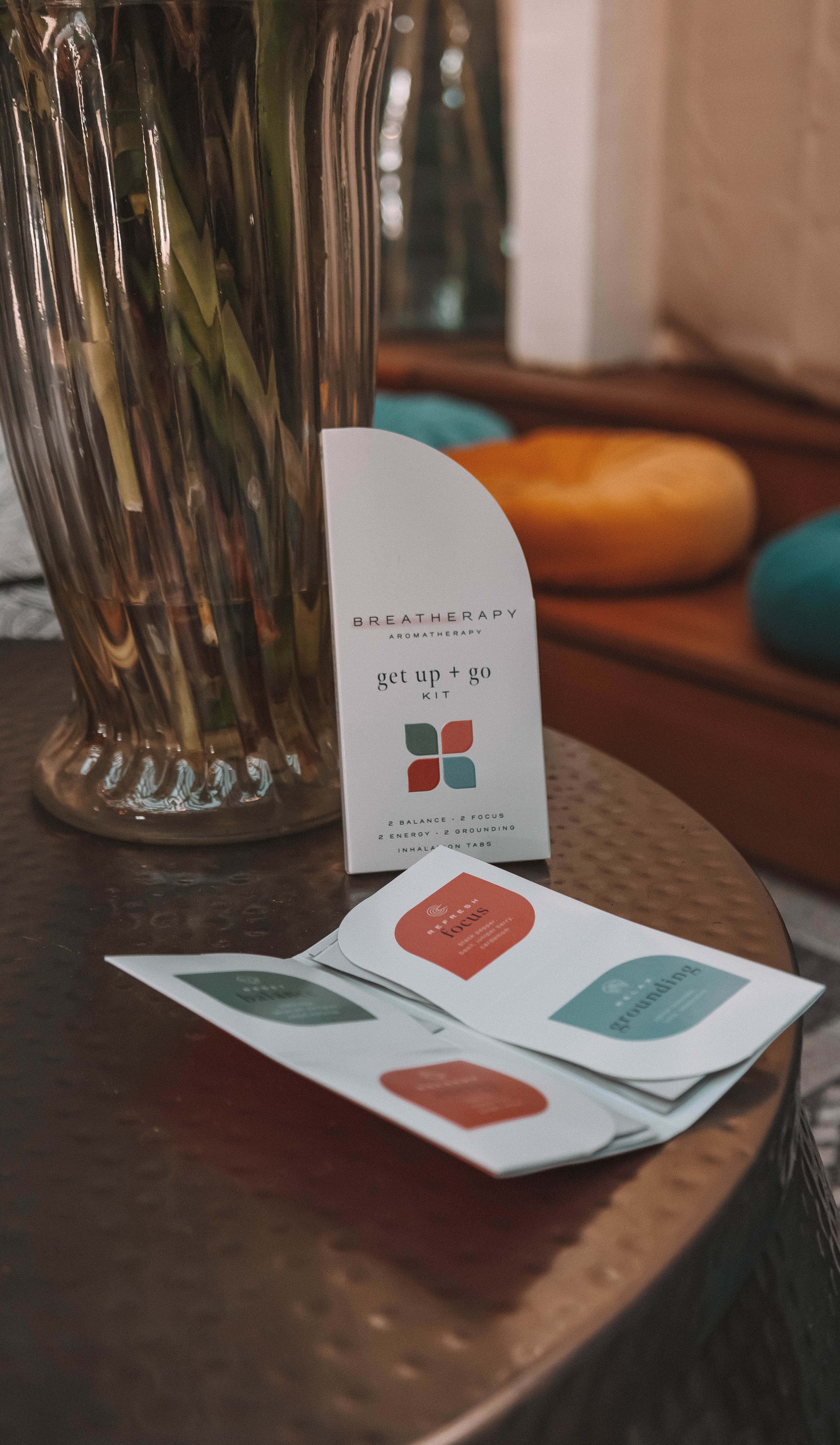 Breatherapy - Wholesale Aromatherapy Inhaler - GET UP + GO KIT — Energizing Aromatherapy Patch Set (8 ct.)10