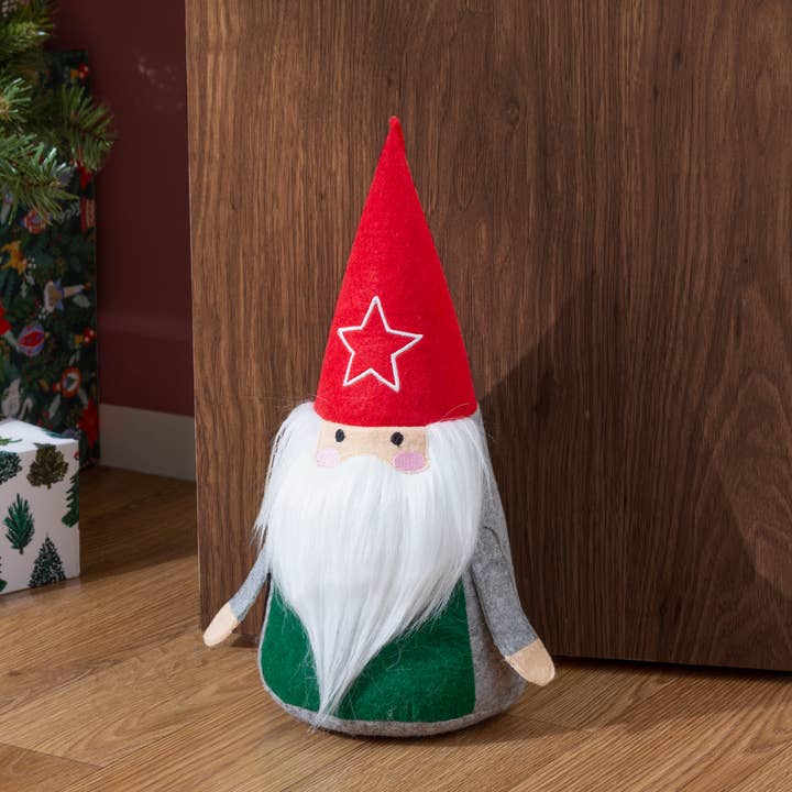 Scandi Santa Festive Türstopper, Rot für den Großhandel von Riva Home