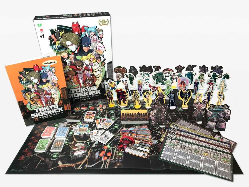 Japanime Games - Wholesale Board Game - Tokyo Sidekick - Boardgame1